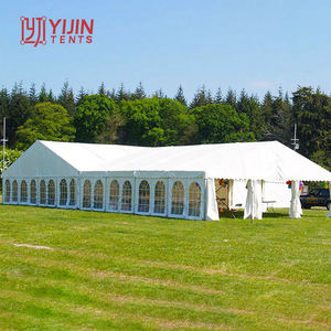 Carpa de Boda Grande de Lujo para Exteriores, de PVC, con Capacidad para 500 Personas, Estructura de Aluminio Blanca, Comercial - Product Image 4