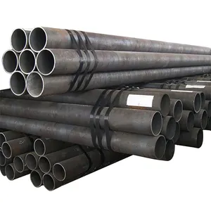 Tubo in acciaio al carbonio 4.5mm 4.75mm Erw saldatura tubo in acciaio nero società di commercio e produzione cinese