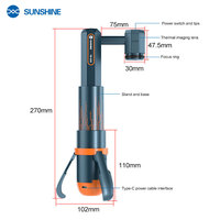 Caméra thermique infrarouge rapide SUNSHINE TB-03S IIT ShortCam Lite, caméra d'imagerie thermique, outils de diagnostic rapide des courts-circuits sur circuits imprimés