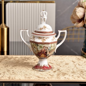Luxury European Retro Character Bone China <b>Tea</b> <b>Set</b> with Eco-Friendly Features - Product Image 5