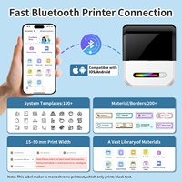 Printer Termal Global Terlaris dengan Printer Label Tipe-C untuk Mendukung Pencetakan Dokumen, Stiker, dan Halaman Web