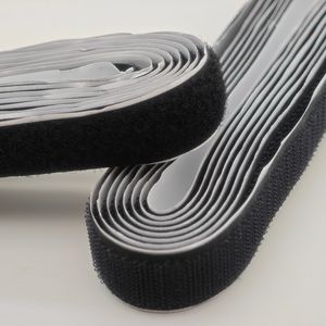 Pita perekat jahit dua sisi, pengikat nilon dengan pengencang sentuh, pita lem untuk layar jendela - Product Image 2