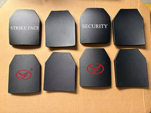 タクティカルベスト用 アルミナプレート 炭化ケイ素 UHMW-PE ハードセラミックプレート 10x12インチ ストライクフェイス III&IV アーマープレート - Product Image 3