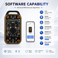Lecteur-graveur RFID double fréquence 13,56 MHz 125 KHz Chameleon Ultra V2.0, simulateur NFC, duplicateur, contrôle par application, copieur professionnel