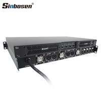 Haute qualité classe d 600w 4 canaux amplificateur 1u audio maison amplificateur numérique professionnel