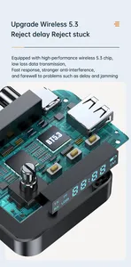 2-в-1 для <span class=keywords><strong>Bluetooth</strong></span> 5,3 аудио-передатчик приемник 3,5 мм AUX RCA оптический USB TF карта адаптер беспроводной стерео музыкальный ПК домашний Автомобиль - Product Image 5