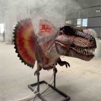Statues animatroniques réalistes pour têtes de T-rex murales