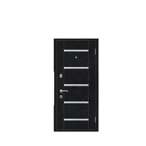 Porte in legno Design porte di sicurezza a battente Fancy Turkey porta blindata prezzo sicurezza acciaio moderno Design grafico impermeabile polimero