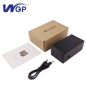 WGP <span class=keywords><strong>Nobreak</strong></span> 18650, Batería de Litio UPS, Sistema de Alimentación Ininterrumpida, Mini UPS de CC 12V 2A <span class=keywords><strong>para</strong></span> Router WiFi y Módem - Product Image 6