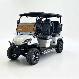 Voitures de golf électriques homologuées pour la route, type buggy, 6 places, pour le tourisme, à vendre. Transport spécial. - Product Image 4