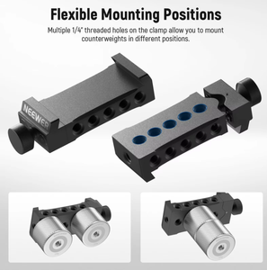 Kit de contrepoids et de fixation en alliage d'aluminium pour stabilisateur portable <span class=keywords><strong>Ronin</strong></span> RS4 Series <span class=keywords><strong>Crane</strong></span> 2S/3S/Weebill S - Product Image 3