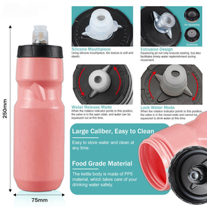 Botella de Agua Plegable de PP con Logotipo Personalizado de la Marca Xyf, Ligera, Ecológica, Duradera, Impresa con Serigrafía, 700 ml, para Ciclismo y Actividades al Aire Libre - Product Image 3