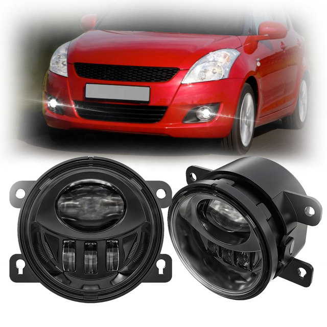 For Suzuki Jimny LED Fog Light Waterproof Bright Fog Lamp for Jimny 2018 2019 2020 Car Lights Assembly Kit