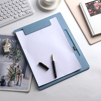 Porte-documents A4 avec clip magnétique, porte-documents en cuir imperméable pour restaurant