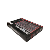 Console de mixage audio professionnelle 16 canaux pour la musique DJs avec cartes son et mélangeurs audio USB 48VDC