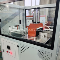 Lini Ekstrusi Panel Dinding PVC Grille 3D, Lini Produksi Papan Beralur PVC untuk Latar Belakang TV