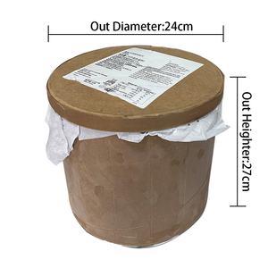 Envase Redondo Reciclable de 11L para Helado - Contenedor Ecológico de Papel Corrugado con Tapa para Gelato y Postres Congelados CH - Product Image 2