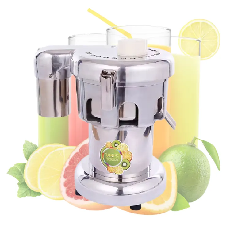 Large Commercial Cold Press Electric Vegetable Orange Tomato Orange Fruit Grape Juice Juicer Squeezer Processing Making Machine