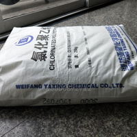Résine de polyéthylène chlorée CPE 135A 3000 PVC additif modificateur d'impact qualité de moulage pour Film plastique matière première
