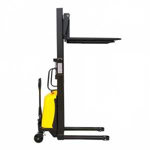 2t半電動フォークリフト/パレットトラック油圧式手動ハンドパレットリフトスタッカー（小売用）1600-3500mm揚程73AH/12V - Product Image 2