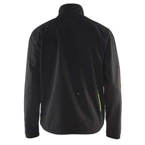 BLAKLADER-Veste Softshell légère 495225189944M Noir/vert-VESTES DE TRAVAIL EAN 7330509389652 VESTES SOFTSHELL TOUTES SAISONS - Product Image 3