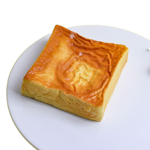 2025 New Model PU Stress <b>Ball</b> Simulated Food Stress Relieving Toys Toast Bread <b>Squeezing</b> Toy Kitchen Decoration for Child Toy - Product Image 1