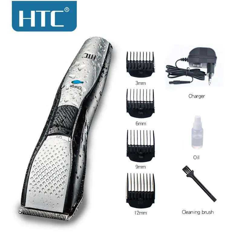 Htc AT-729B Ipx 7 Volledig Wasbare High Qualityprofessional Voor Kapper En Thuisgebruik Zero Cutting Tondeuse Trimmer