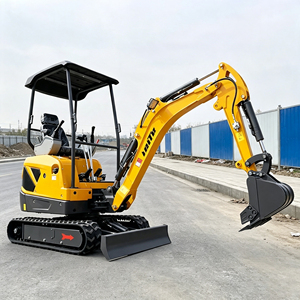 Nouvelle conception de mini-excavatrice de 1,8 tonne, machine à chenilles, petite pelleuse pour l'aménagement paysager des vergers et la construction - Product Image 1