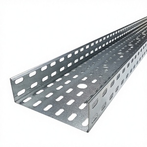 Bandejas Perforadas de Acero Inoxidable Galvanizado 304/316 y Aluminio para Sistemas Solares, Bandeja Sólida para Gestión de Cables - Product Image 1