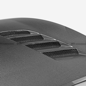 Nouveau design EPR Hyundai 2016-2024 I30n MK3 EPA AM Spec Capot ventilé avec clips à visser en fibre de carbone de haute qualité noir - Product Image 6