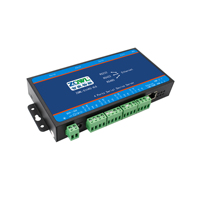 Convertidor de Serial a Ethernet de 4 Puertos RS485/232/422 con Multiprotocolo - Comunicación Modbus RTU/TCP y MQTT