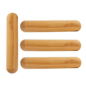 Juegos de palos de masaje de bambú de madera para el cuerpo, rodillo de masaje Guasha de Bambú - Product Image 2