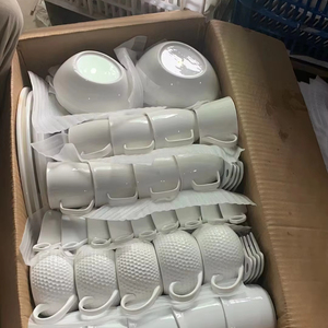 European Classic Eco-Friendly <strong>Cup</strong> Kit <strong>Coffee</strong> Ceramic Party Hotels Modern 16-Person Capacity Porcelain Tableware <strong>Set</strong> - Product Image 1