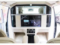 Cloison de séparation multifonctionnelle pour fourgon Mercedes Classe V avec écran TV motorisé intégré pour l'intimité et l'insonorisation