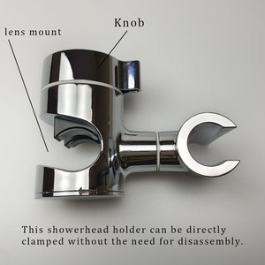 Supporto per staffa <span class=keywords><strong>doccia</strong></span> portatile cromata 2025 regolabile senza soffioni per <span class=keywords><strong>doccia</strong></span> Slide Bar per applicazioni da bagno - Product Image 4