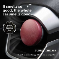 Diffuseur d'arômes pour tableau de bord de voiture HUIJIE Premium en alliage de zinc, ornement pour huiles essentielles naturelles, fabrication OEM directe d'usine