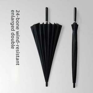 <span class=keywords><strong>Parapluie</strong></span> publicitaire extra-large pour deux personnes, pour hommes, 24 pouces, à manche long, droit, automatique, protection UV, personnalisable - Product Image 4