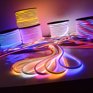 12V <span class=keywords><strong>LED</strong></span> Flex <span class=keywords><strong>Neon</strong></span> ışık şeridi yan IP65 su geçirmez tek renk-oem açık reklam için kesilebilir özel uzunluk, ev dekor - Product Image 2