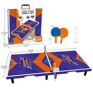 Ensemble <span class=keywords><strong>de</strong></span> jeu <span class=keywords><strong>de</strong></span> tennis <span class=keywords><strong>de</strong></span> <span class=keywords><strong>table</strong></span> pour enfants <span class=keywords><strong>de</strong></span> 26 pouces - Jeu <span class=keywords><strong>de</strong></span> tennis <span class=keywords><strong>de</strong></span> <span class=keywords><strong>table</strong></span> portable pour l'intérieur et l'extérieur avec filet et 2 raquettes - Product Image 3