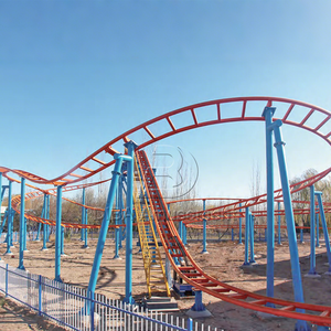 Montagne Russe Pieghevoli a <span class=keywords><strong>3</strong></span> Giri per 16 Persone, Attrazione Emozionante per Parchi Divertimento a Prezzo Conveniente - Product Image 2