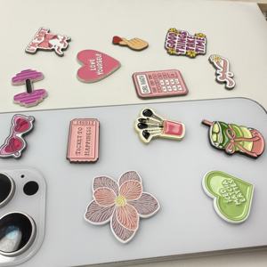 Stiker Ponsel Kerajinan Logam Buatan Khusus UEA Oman Kuwait Stiker Promosi Unik - Product Image 2