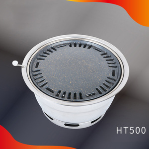 Grille <span class=keywords><strong>de</strong></span> barbecue coréenne Grille <span class=keywords><strong>de</strong></span> barbecue à <span class=keywords><strong>charbon</strong></span> <span class=keywords><strong>de</strong></span> <span class=keywords><strong>bois</strong></span> intégrée <span class=keywords><strong>pour</strong></span> <span class=keywords><strong>restaurant</strong></span> - Product Image 5