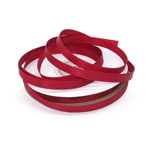 Bh Double Faced Satin <b>Ribbon</b> 0.6 Cm Wine <b>Red</b> 25m Gift Wrapping <b>Ribbon</b> - Product Image 2