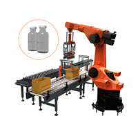 Système d'emballage secondaire Robot à 6 axes, pour les boissons, le vin, la bière, livraison gratuite