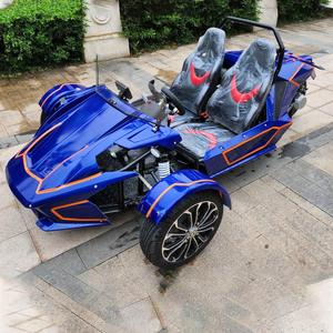 Tricycle haute performance à grande vitesse homologué CEE, 350 cm³, à batterie, carrosserie ouverte, véhicule de sport de course - Product Image 2