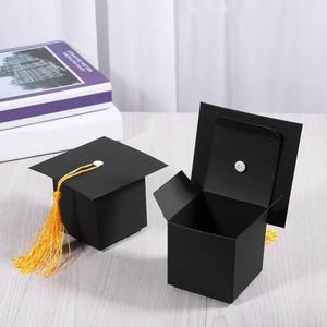 Customizable Premium Graduation <b>Gift</b> <b>Square</b> <b>Boxes</b> Embossing Matt Lamination Biodegradable Rigid Paper Eco-Friendly Recycled - Product Image 4