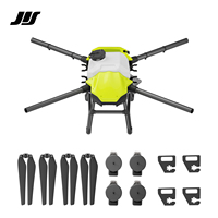 Drone agricole JIS PNP série NV avec moteur de pompe pour pulvérisation et semis, UAV pliable et portable pour fertilisation