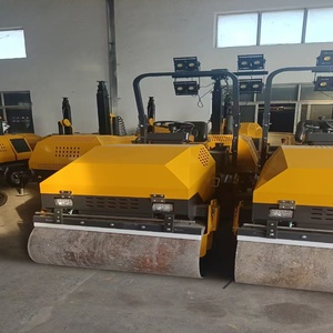 <span class=keywords><strong>Rodillo</strong></span> Compactador de 3 Toneladas de Marca China, 3000 kg, Motor Diésel de 28 kW, Doble Tambor con Accionamiento Hidráulico para Asfalto - Product Image 4
