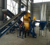 Machine de fabrication de tuiles en caoutchouc recyclé à haute capacité de production à partir de pneus
