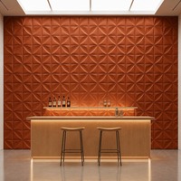 Panneau mural en PVC imperméable de style français européen moderne, trèfle à quatre feuilles 3D, installation facile, pour appartement, couloir, maison